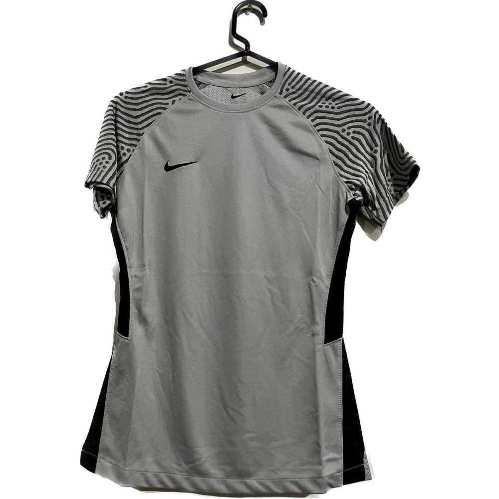 Nike Dri-Fit Short Sleeved Grey and Black Shirt- Women’s Size XS